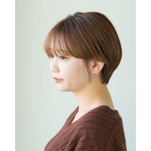 【表参道sheta/堅田】耳かけもかわいい◎小顔ショート