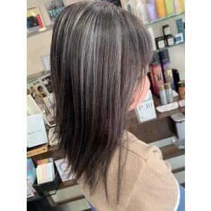 ハイライト×ホワイトベージュ