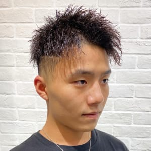 フェードショート×ツイストスパイラル