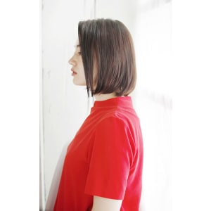 20代30代40代　モードの顔した大人ボブ【草津】