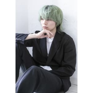ハイトーンウルフレイヤー/メンズカット/メンズパーマ/池袋