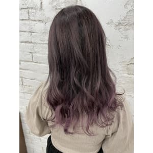 グラデーション/ピンクパープル/20代30代40代