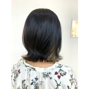 外ハネ/小顔/くびれ/切りっぱなしボブ/インナーカラー/ - QUALIS 上福岡店【クオリスカミフクオカテン】掲載中