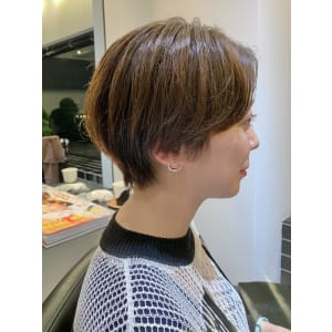 【表参道sheta/堅田】簡単ふんわり横顔美人ベリーショート