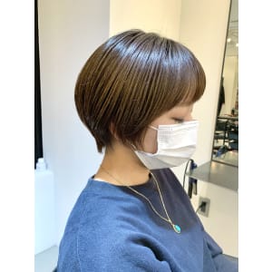 【表参道sheta/堅田】簡単ふんわり横顔美人ベリーショート