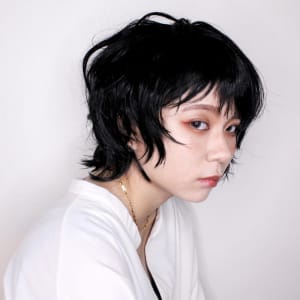 ウルフショート×パールブラック