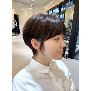 【表参道sheta/堅田】耳かけもかわいい◎小顔ショート