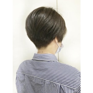 大人ショートボブ