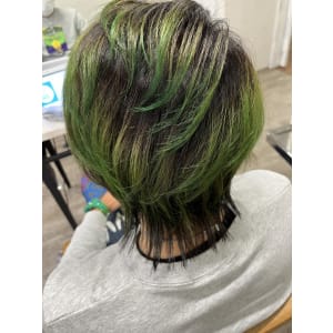 派手カラー池袋20代30代40代￥15400