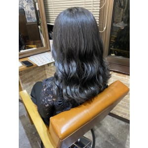 艶髪ブルーブラック【髪質改善　艶髪】