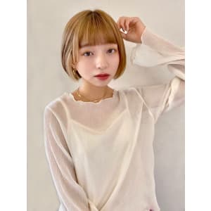 インナーカラーボブ