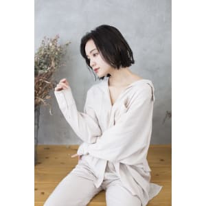 【Totia梅田】春パーマ×外ハネボブ×ミントベージュ
