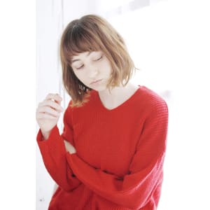 20代30代40代　ショートバング・アンニュイ ボブ【松山】
