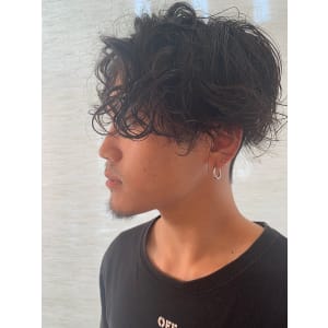 スパイラル&マンバン２way/センターパート