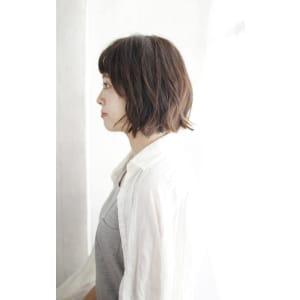 20代30代40代　個性を足せるショートバング【松山】