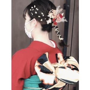 【luccica】成人式ヘアセット