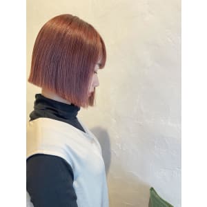 ~ボブ×ジューシーレッド~(アンモニアフリーカラー) - 福岡 オーガニックカラー miroa【フクオカ ミロア】掲載中