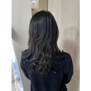 スモーキーアッシュグラデーション