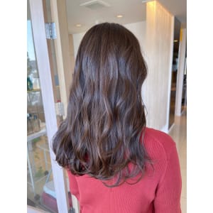 ブリーチなしグレージュカラー◎深井みさき◎