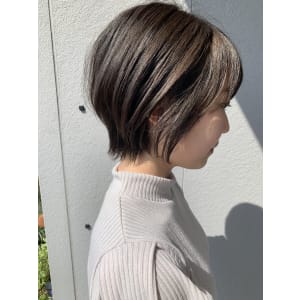 大人女性支持率NO.１ひし形大人ショート小顔カット