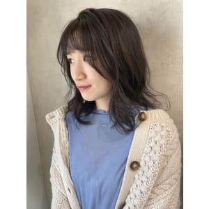 miu&伊藤夏海 秋色大人かわいいラベンダーアッシュ◎