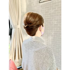 ヘアセット　和髪