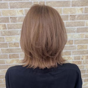 ミルクティーピンクベージュ