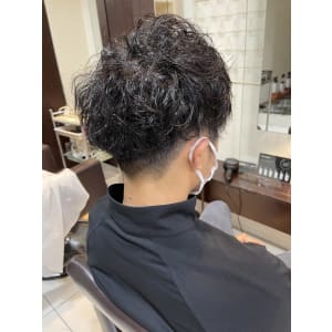 メンズツイストスパイラルパーマ