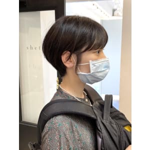 【表参道sheta】簡単ふんわり横顔美人ベリーショート