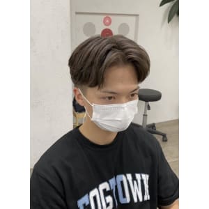 2WAYセンターパート/マッシュ/メンズ/￥5280