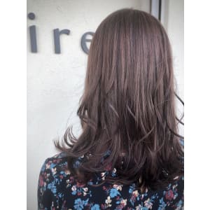 くすみラベンダーピンクベージュ