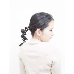 簡単ポニーテールアレンジ