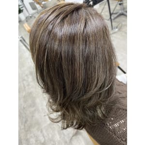 白髪ぼかしハイライト20代30代40代￥15400