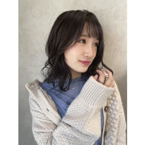 miu&伊藤夏海 秋色大人かわいいラベンダーアッシュ◎