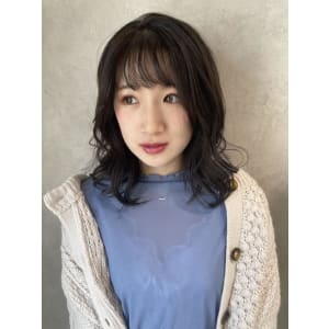 miu&伊藤夏海 秋色大人かわいいラベンダーアッシュ◎