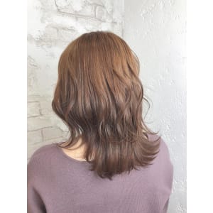 ブリーチなしミルクティーカラー/20代/￥8250