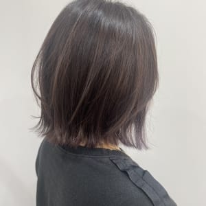 ボブ、パープルカラー、イルミナカラー