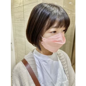 【相馬彩乃】ナチュラルボブ