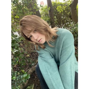 ゆる巻きボブ
