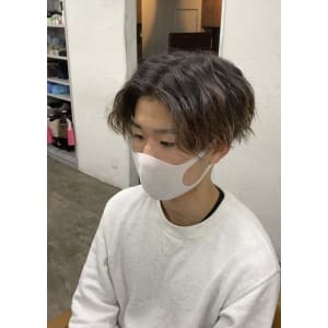 波打ちセンターパート/爽やか/メンズ/￥5280