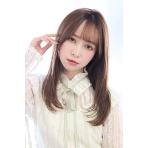 《冬カラー》テラコッタベージュ×うる艶髪