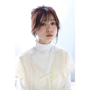 お出かけやイベント時に◎ゆるふわラフお団子アレンジ★