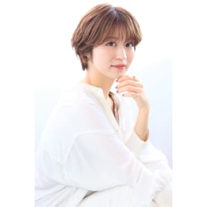 20代30代40代ふわふわショートデジタルパーマ