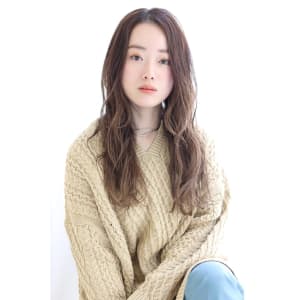 20代30代◎秋冬デザイン透明感カラーミルクティアッシュ