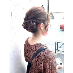 ベビーピンクハイライト・パーティーアレンジ - hair&make egerie【ヘアアンドメイクエジェリ】掲載中
