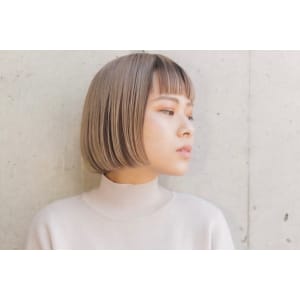 ミニボブ×ハイトーン - est hair lico 上野店/インナーカラー【エスト ヘアー リコ　ウエノテン】掲載中