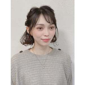 甘めサイドアレンジ