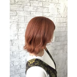 オレンジブラウン　暖色系カラー4016