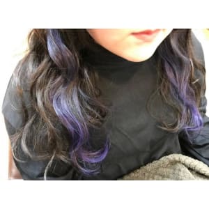 【Luccica】イヤリングカラー × ブルーパープル