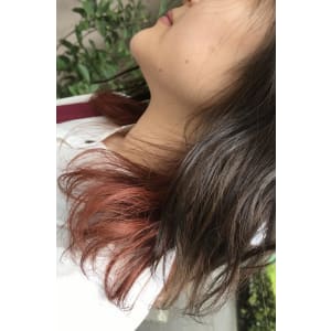 【Luccica】インナーカラー×レッド